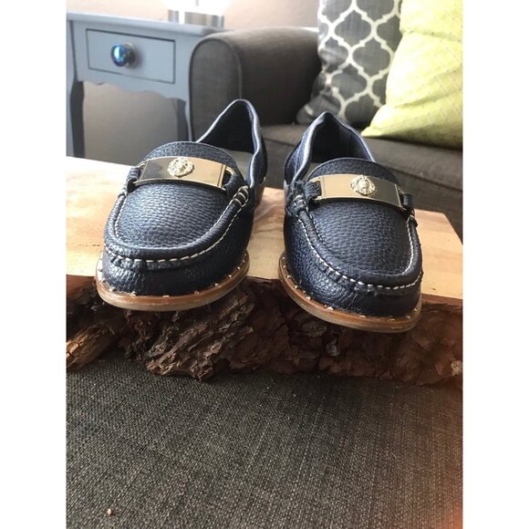 Anne Klein Nasima Navy Blue Moccasins/Loafers Iflex size 5.5 - Picture 6 of 9